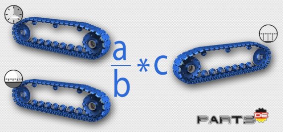 Formula for calculating the service life of wearing parts