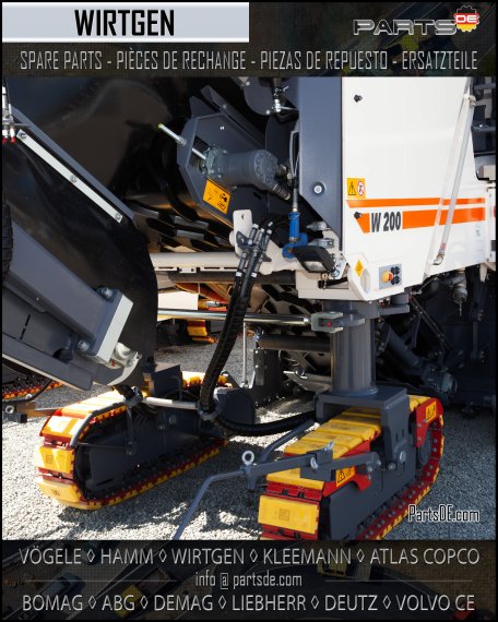 Wirtgen spare parts Wirtgen spare parts
